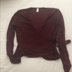 American apparel wrap sweater perfect for fall!